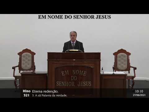 CCB HINO 321 BENDITO SEJA O DEUS VIVENTE