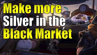 Selling Items to the Black Market | How To Make More Silver Albion Online | The Billionaire Project