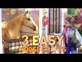 DIY How To Make 3 EASY Horse Crafts Stall Guard Mesh Hay Net Track Rack