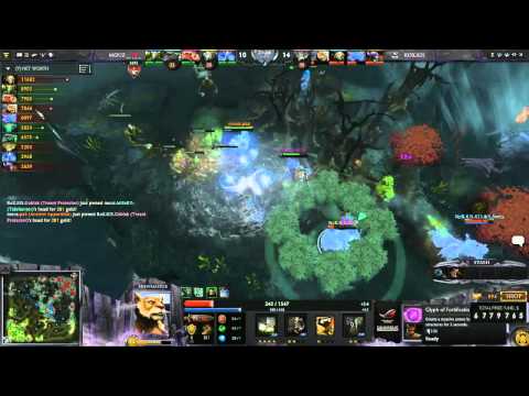 RoX.KIS vs MOUZ Game 1 Highlights {Pajkatt Nature's Prophet}  - Dota 2 TI4 EU Qualifier
