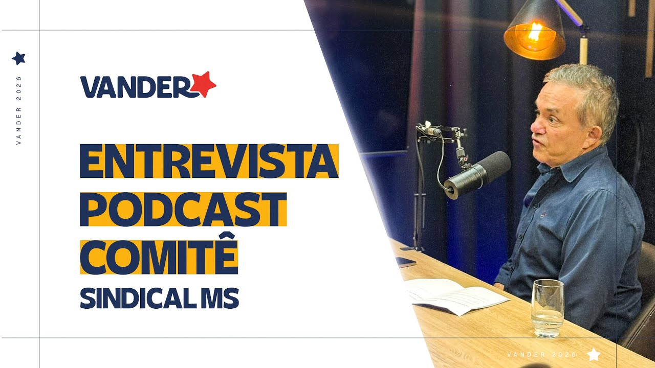 Entrevista do Vander ao Podcast do Comitê Sindical e Popular de MS