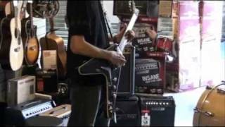 Video thumbnail for Dean V 30th Anniversary Guitar Demo by electricavenue109