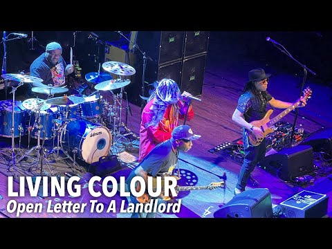 LIVING COLOUR - Open Letter To A Landlord -  Live @ House Of Blues - Houston, TX 2/20/24 4K HDR