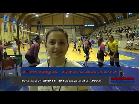 STAMPI LIGA , ŽOK Stampedo Niš , reportaža RTV Belle amie
