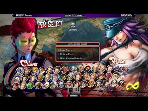 #NWBG2 #USF4  W1 - SRKUW Fawwaz (VIP) vs SHOGUNDo (POI)