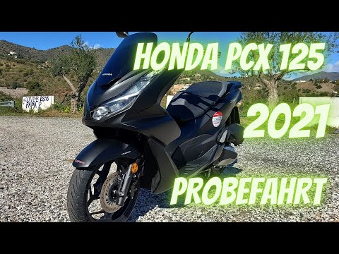 DIE NEUE Honda PCX (2021) 🛵 Probefahrt, Soundcheck, Walkaround, 0-100 km/h (DEUTSCH/GERMAN) 🛵VLOG129