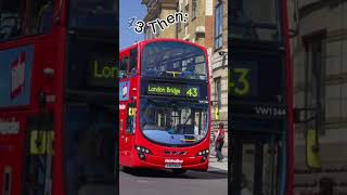 43 Bus Evolution #shorts #londonbuses #edit #evolution #history #43Bus #transport
