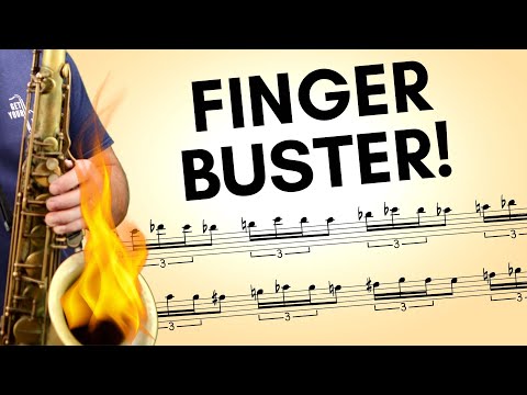 Chromatic Turns Exercise For Sax Technique (And BeBop Language)