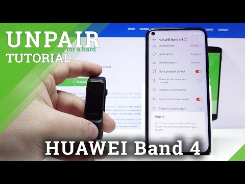 How to Disconnect Huawei Band 4 from Smartphone – Unpair Devices