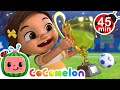 Soccer Song Football Song Playground Games For Kids MORE CoComelon Nursery Rhymes Kids Songs