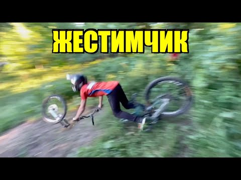 Шура испытывает 10-ти метровый трамплин