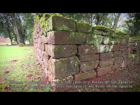 MISIONES - AREGNTINA - RUTA y RUINAS DE SAN IGNACIO - 2,7 K - 10/06/26