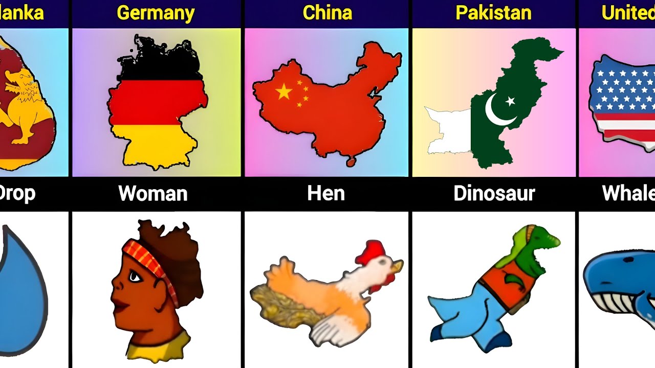 Countries Map That Looks Like Picture