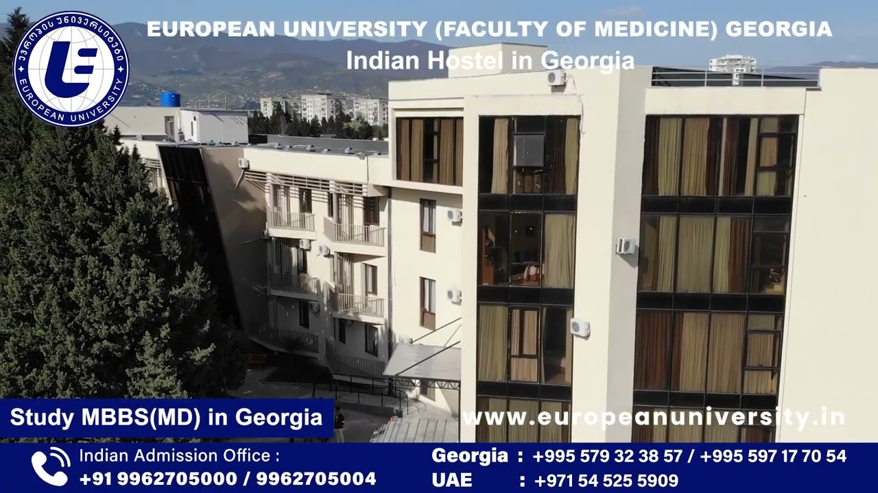 Indian Students Hostel European University Tbilisi Georgia | Study MBBS In Georgia