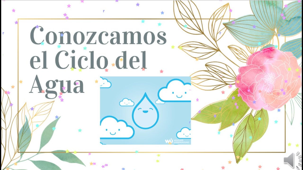El ciclo del agua💧💧**PPT EDITABLE GRATIS🥰