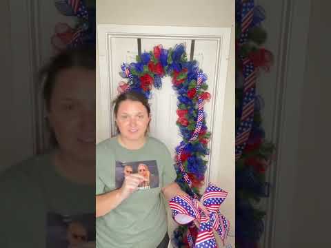 Patriotic garland