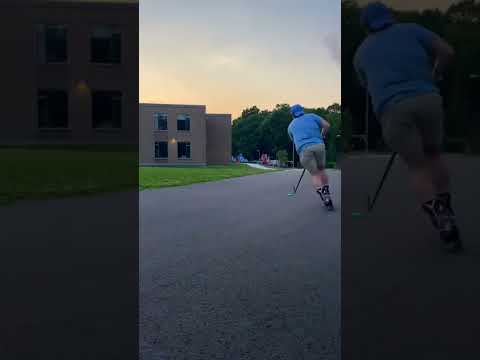 Who needs ice when you can just rollerblade💪