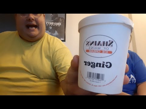 Shain's Of Maine Ginger Ice cream Review (Maine Made)