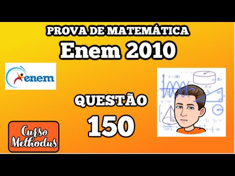 Questão 150 da prova amarela de matemática enem 2010 - A loja Telas e Molduras cobra 20 reais por