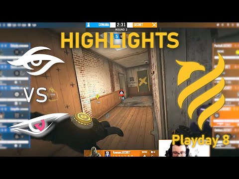 Secret vs Cowana - HIGHLIGHTS - Playday8 - EUL 2021 Stage 2