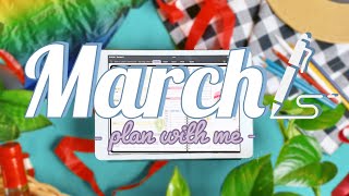 Digital Plan With Me March 2023 in OneNote
