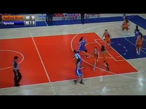 20.01.2014. ZKK Radivoj Korac - ZKK Spartak - 1. poluvreme