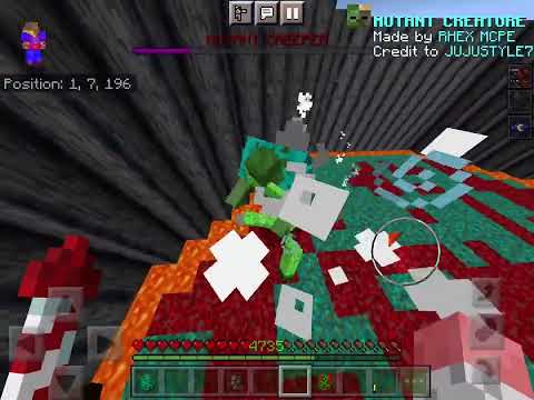 Mutant Zombie vs Mutant Creeper