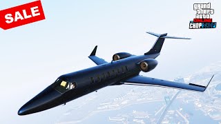 Luxor Plane is on SALE in GTA 5 Online | Best Customization & Review | Cheap JET | Learjet 45