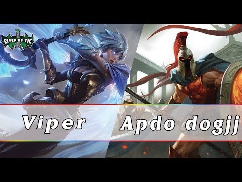 [ Viper ] Riven vs Pantheon [ Apdo dogjj ] Top - Best Riven Plays - Viper New montage 2017
