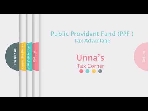 PPF - Tax Advantage - updated with Dec 2019 - New PPF rules