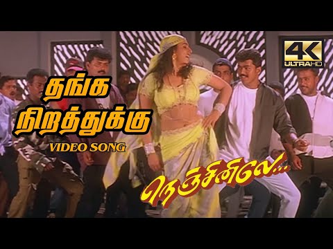 Thanga Nirathukku Than Tamil Nadu Vijay Song HD | Nenjinile Movie Songs Tamil | 4KTAMIL