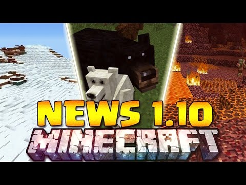 L'AGGIORNAMENTO DEL NETHER?! - Minecraft ITA - Anticipazioni 1.10: Orsi, Blocco Lavico, Nuovi Biomi