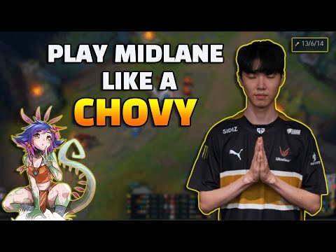 How to play like a Chovy - Neeko vs Ahri Gameplay