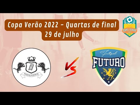 Perfil Ferros/Amigos do Pedrinho X Futsal Futuro - Quartas de Final Copa Verão 2022 - TVCH AO VIVO