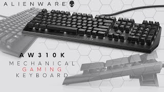YouTube Video 8T3FEyBWO3I for Product Dell Alienware Mechanical Gaming Keyboards AW510K, AW310K by Company Dell in Industry Peripheral