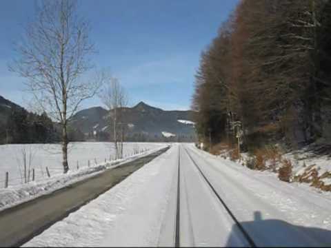 Führerstandsmitfahrt Bayrischzell - Schliersee 1/3