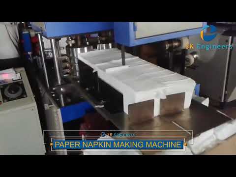 Paper Napkin Making Machine