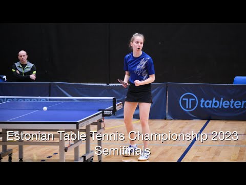 Semifinals – Estonian Table Tennis Championship 2023