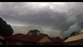 Storm Front hits Adelaide 19th January