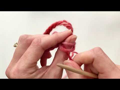 How to Nalbind. Step3: Joining a Chain into a Circle.