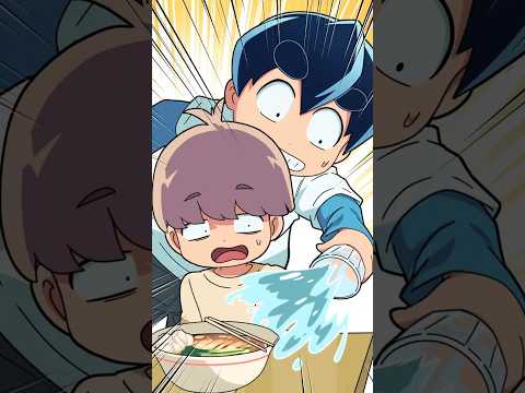子供に水をぶちまけると…？ #Plottアニメ