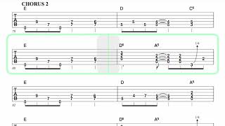 QUEENSRŸCHE ● Resistance [ Isolated Guitar 1 + TAB ]
