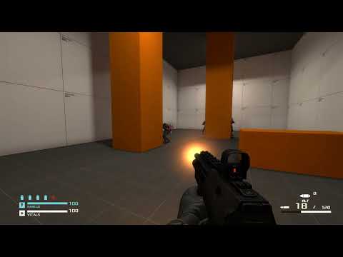 Half-Life 2: Inhuman - Trying out new wall cover animations