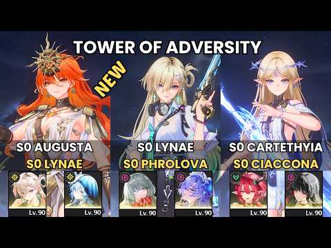 S0 Lynae Augusta Shorekeeper x Cartethyia | Wuwa Toa | NEW Tower of Adversity 3.0 | Wuthering Waves