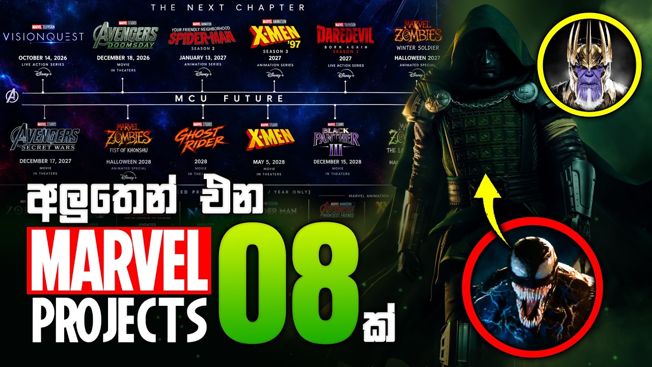 Doctor Doom ගේ Trophy Room එකේ රහස?| Every Marvel Reveal at NYCC 2026 Sinhala Review