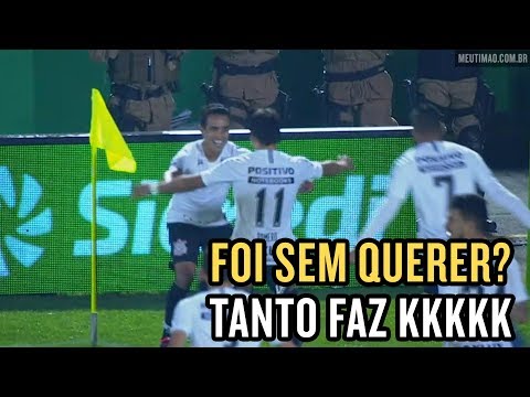 Chapecoense 0x1 Corinthians - Gol do Jadson, de falta - Copa do Brasil 2018