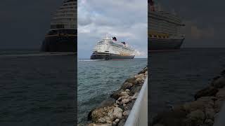 Disney Destiny Departs Port Everglades #shorts #cruiseship #disneydestiny