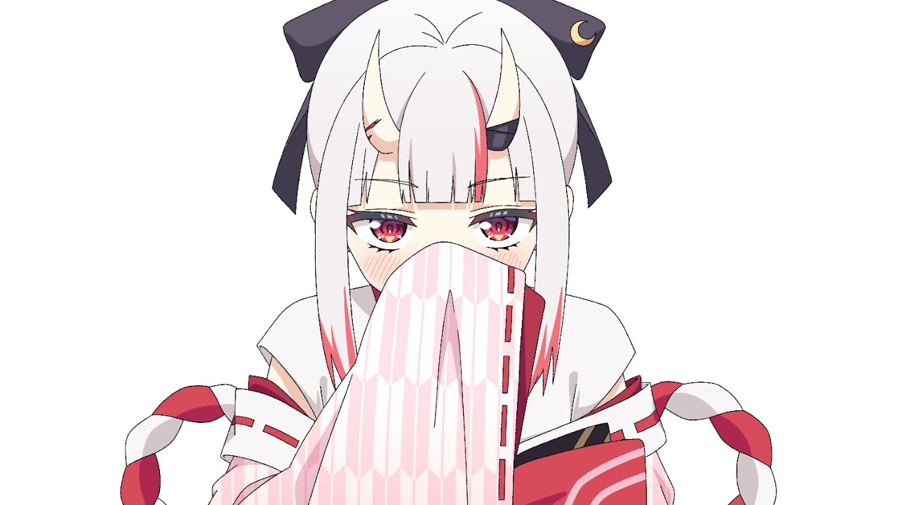 【手描き】歯抜け萌え声だ余【百鬼あやめ/ホロライブ】【アニメーション】