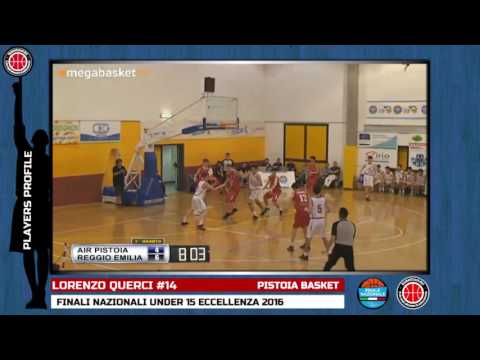 Players Profile: Querci Lorenzo - Finali u15 Ecc - 2016