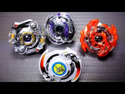 TT Beyblade Burst Combo Testing Ep 5 Stock (Driger S H.F.) vs Bonnie bunny579 Combo's